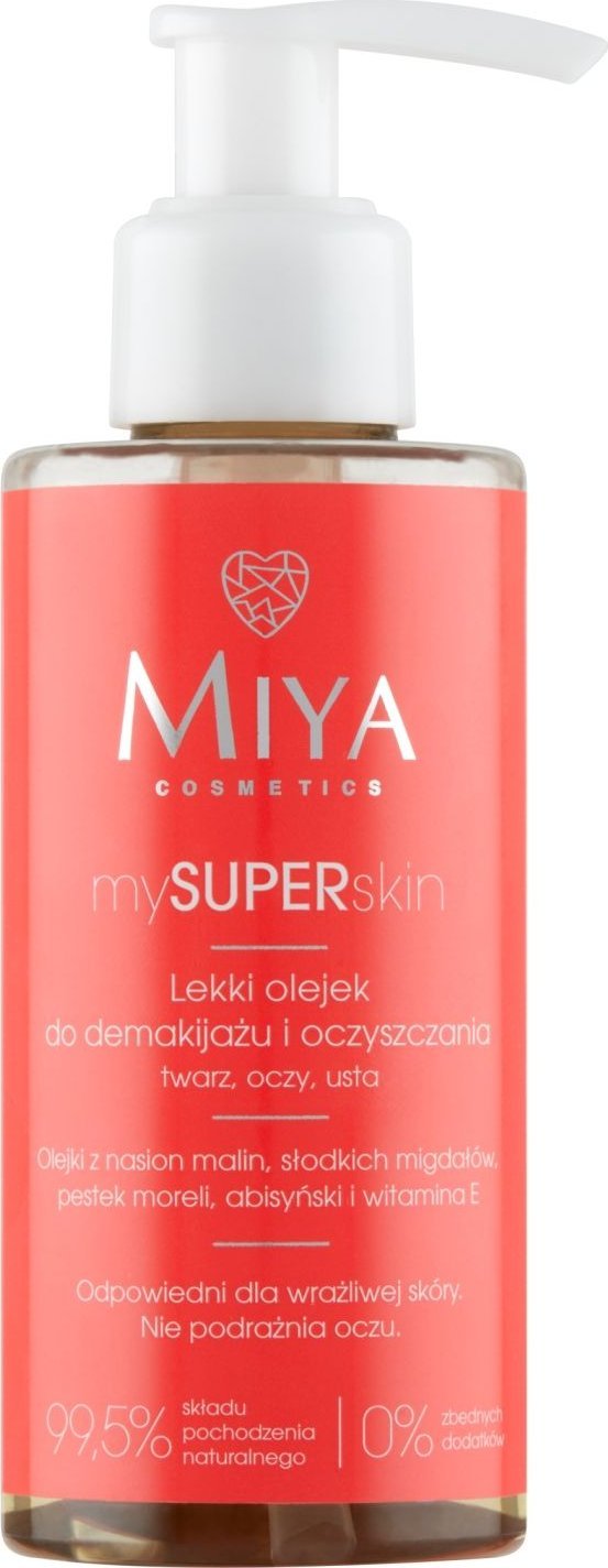 Miya Lekki olejek do demakijażu i oczyszczania twarzy My Super Skin 140ml