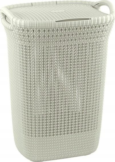 Kosz na pranie Kadax Curver 228391 Kosz Na Bieliznę Knit 57 L Beżowy