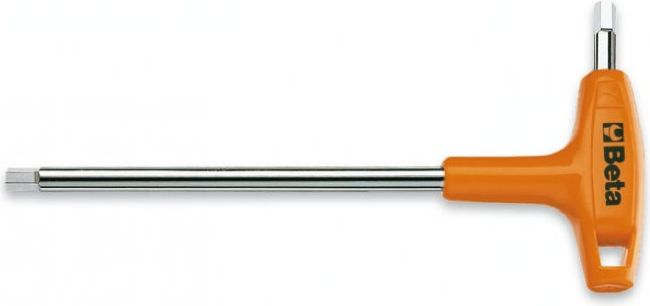 Beta Tools BETA KLUCZ IMBUSOWY / TRZPIENIOWY KĄTOWE Z RĘKOJEŚCIĄ 6mm BE96T-6