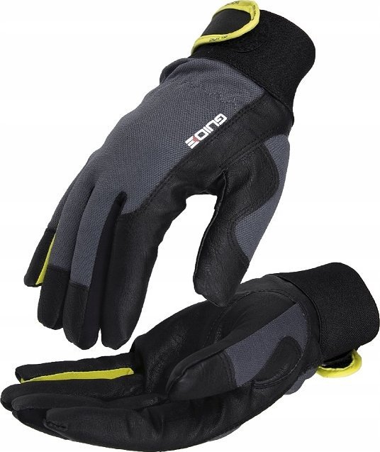 Rękawice Robocze Ocieplane Wodoodporne GUIDE r.13