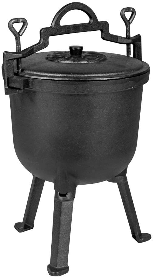 KOCIOŁEK ŻELIWNY 5L CZARNY