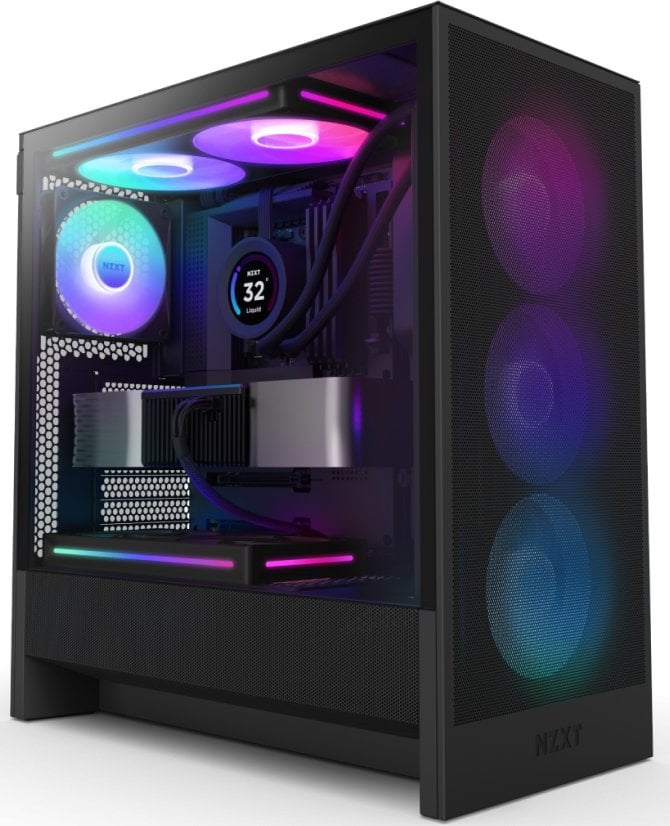 Obudowa Nzxt H5 Flow RGB czarna (CC-H52FB-R1)