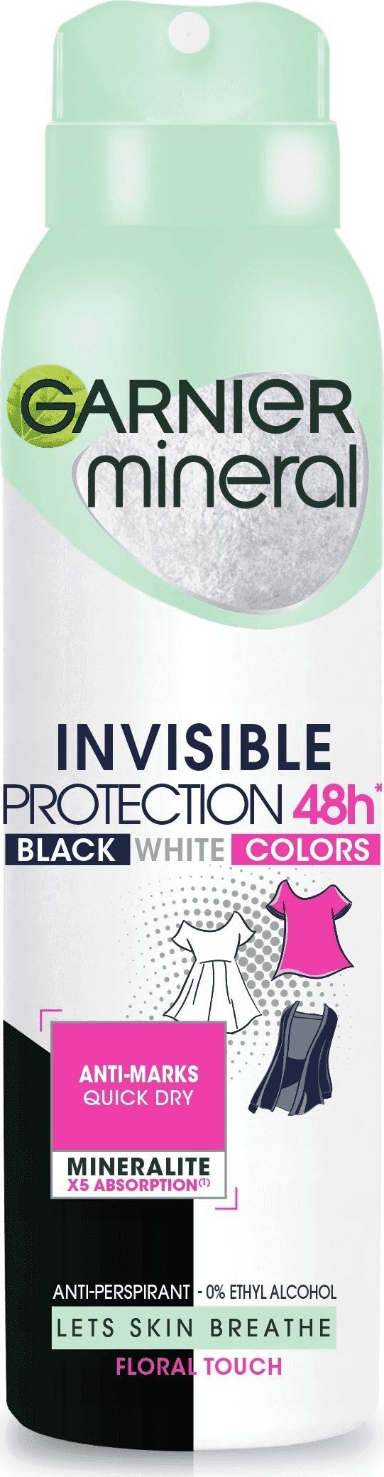 Garnier GARNIER_Invisible Protection 48h Women DEO spray 150ml