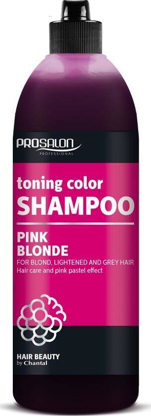 Chantal Chantal Prosalon Toning Color Shampoo szampon tonujący kolor Pink Blonde 500g
