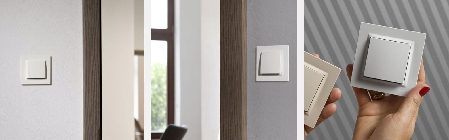 Kontakt-Simon Klawisz Kontakt-Simon Simon 10 CKW1/49 pojedynczy do łączników/przycisków czarny mat