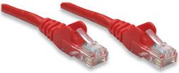 Intellinet Network Solutions PATCH CORD CAT5E UTP 3,0M CZERWONY 100% MIEDŹ (319799)