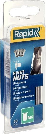 Fischer Kniedijamos verzles M6, 20vnt.