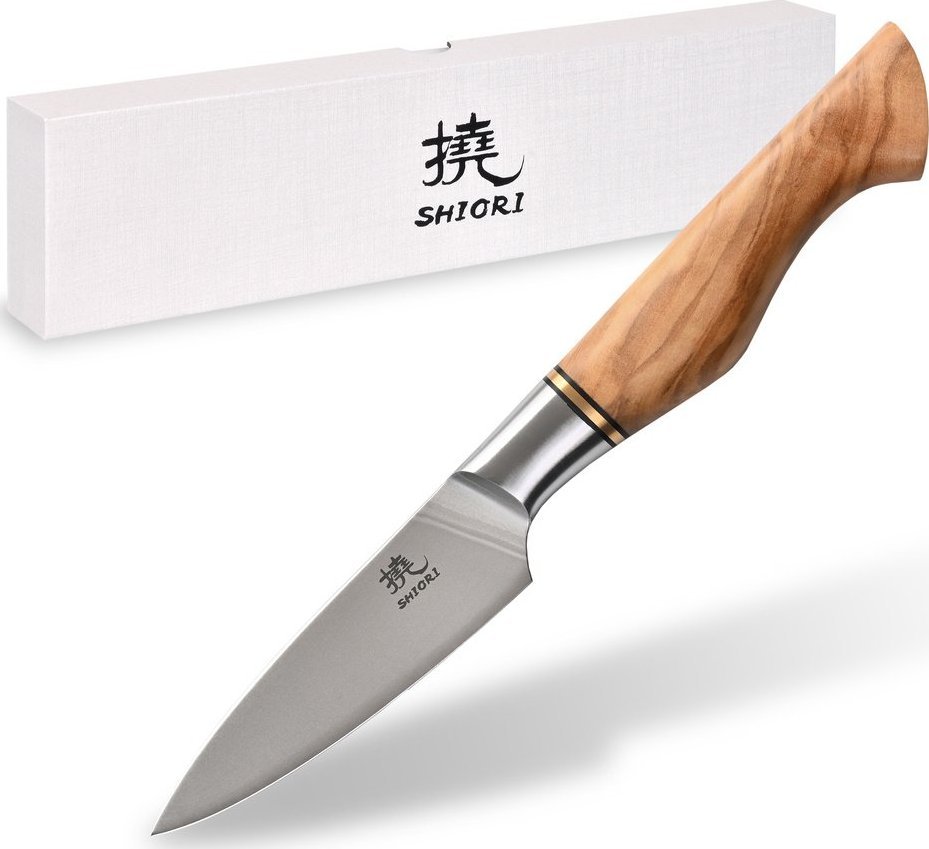 Shiori Shiori Shibuki Shto - nóż do obierania ze stali sandvik 14C28N