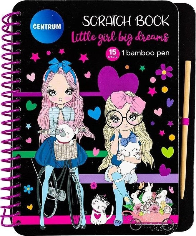 Notes wydrapywanka z patyczkiem 15K