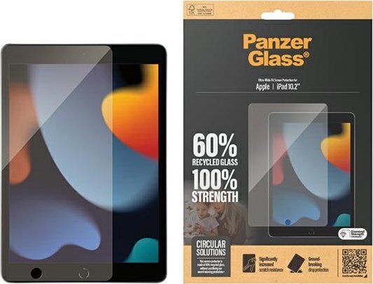PanzerGlass Panzerglass Ultra-Wide Fit Apple Ipad 10.2" Screen Protection 2841