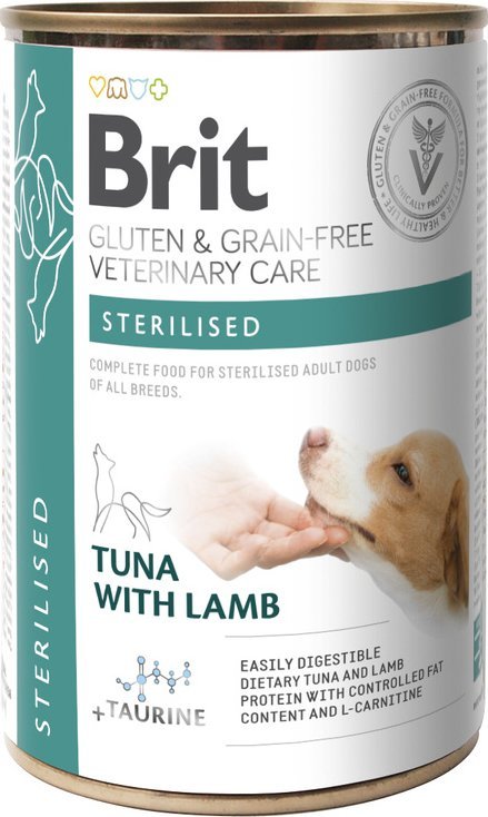 Brit BRIT GF Veterinary Diets Dog Sterilised 400g-karma mokra dla psa