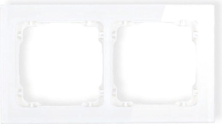 Karlik DECO ramka uniwersalna 2-krotna - efekt szkła (0-0-DRS-2)