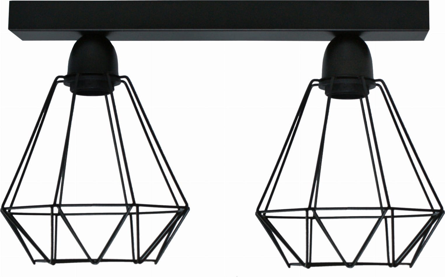 Lampa wisząca Solar OLSEN Lampa loft 2 płomienna