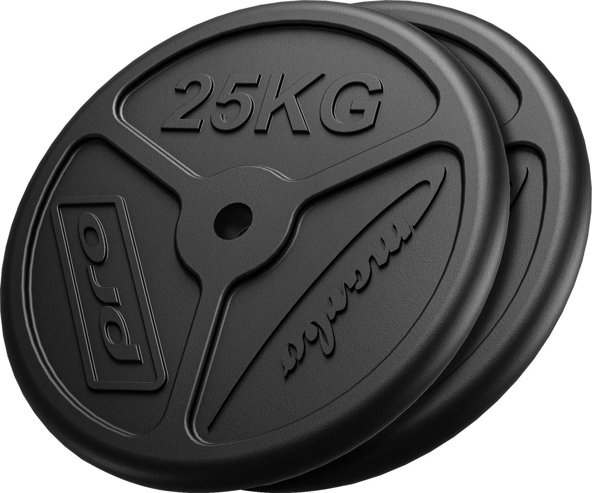 Zestaw obciążeń żeliwnych slim 50 kg / 2 x 25 kg - Marbo Sport