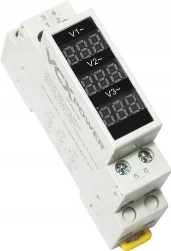 Modułowy wskaźnik napięcia DVM 3 Fazowy