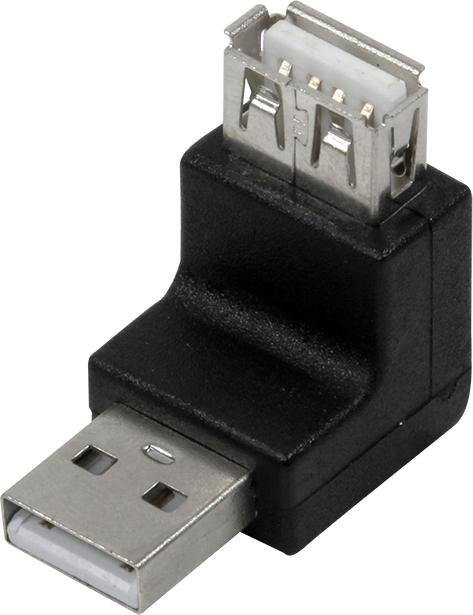 Adapter USB LogiLink USB - USB Czarny (AU0027)