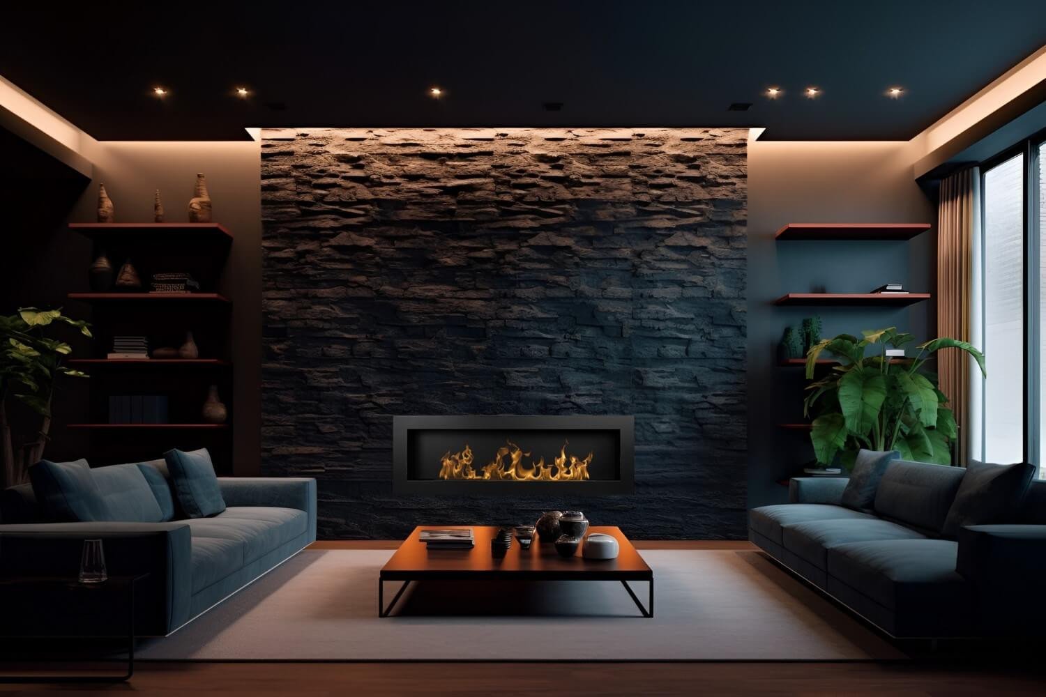 Aflamo Biokominek Honos 125 cm-