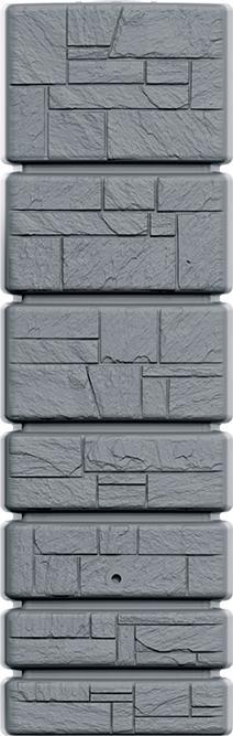 Prosperplast Zbiornik na deszczówkę Tower Stone szary 350L