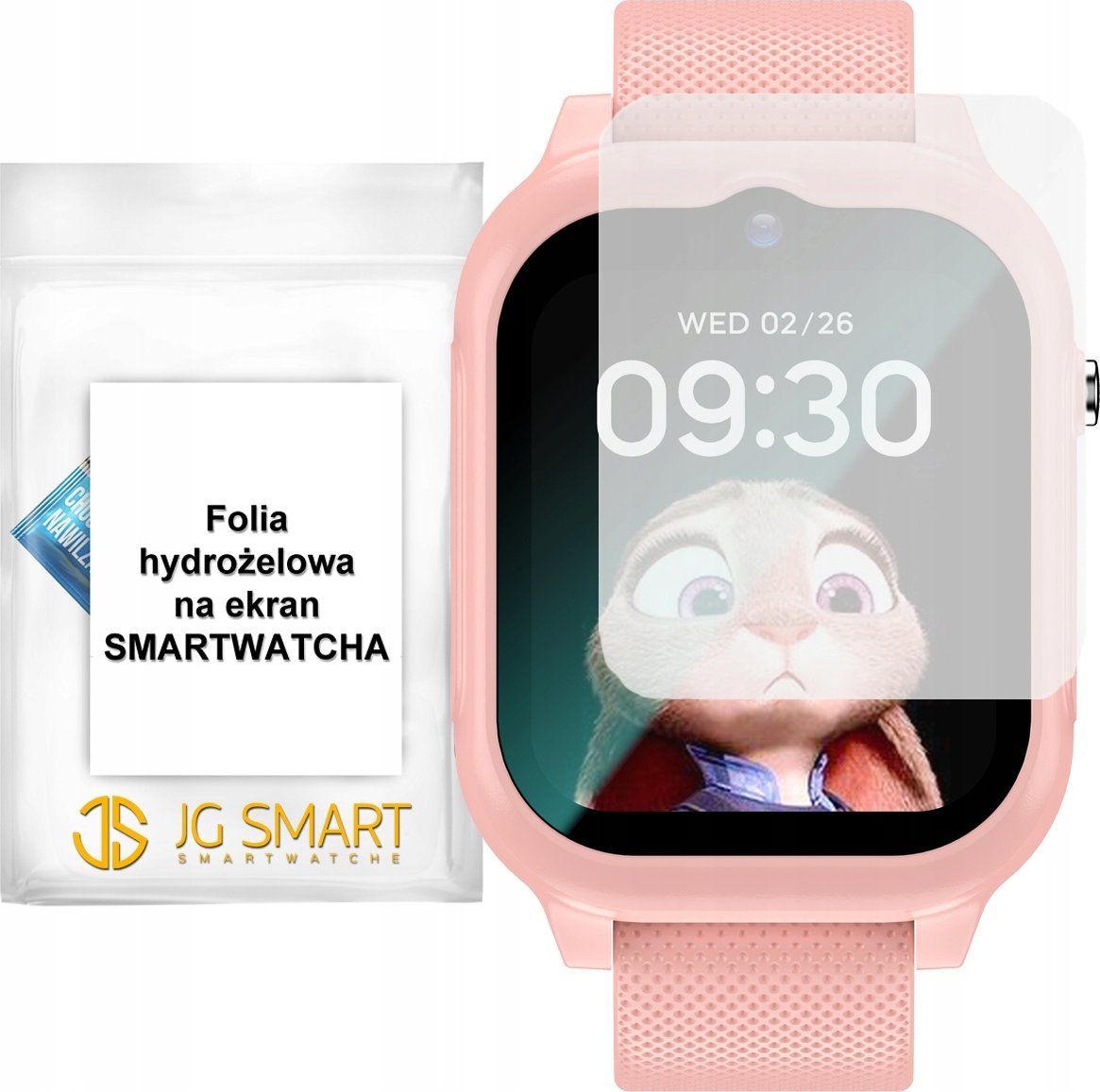 Folia ochronna na ekran smartwatcha JG SMART KidWatch GPS 4G LTE WIDEO