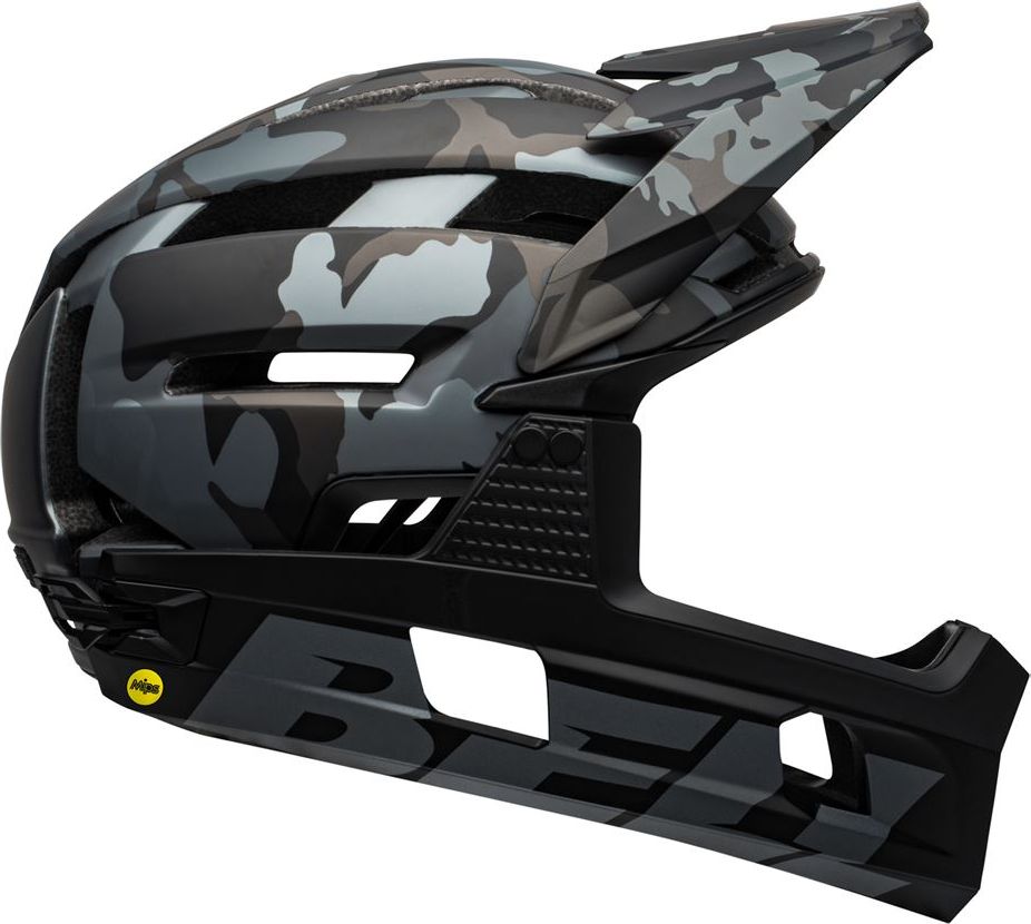 Bell Kask full face SUPER AIR R MIPS SPHERICAL matte gloss black camo r. S (52–56 cm)