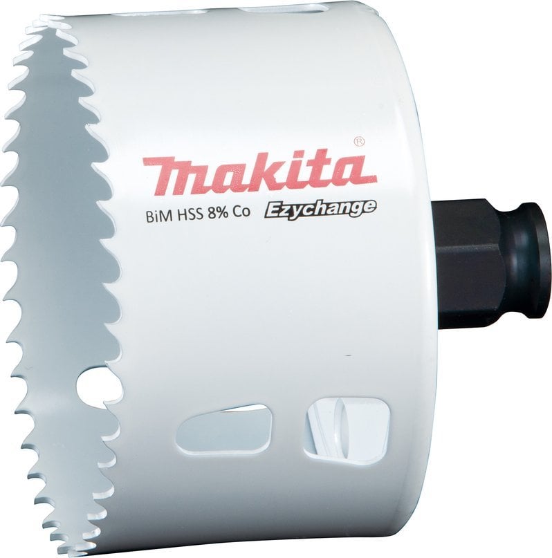 Makita MAKITA OTWORNICA BIM HSS-Co 8% 79mm EZYCHANGE METAL, STAL, ALU, DREWNO, PVC