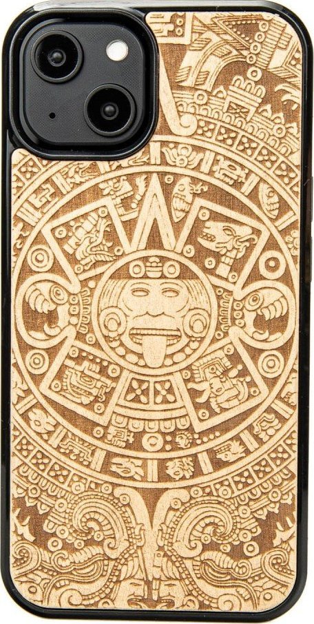 BeWood Drewniane Etui Bewood na iPhone 14 Kalendarz Aztecki ANIEGRE