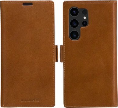 dbramante Samsung Galaxy S24 Ultra Lynge 2-in-1 Wallet Case by Dbramante1928 Brown