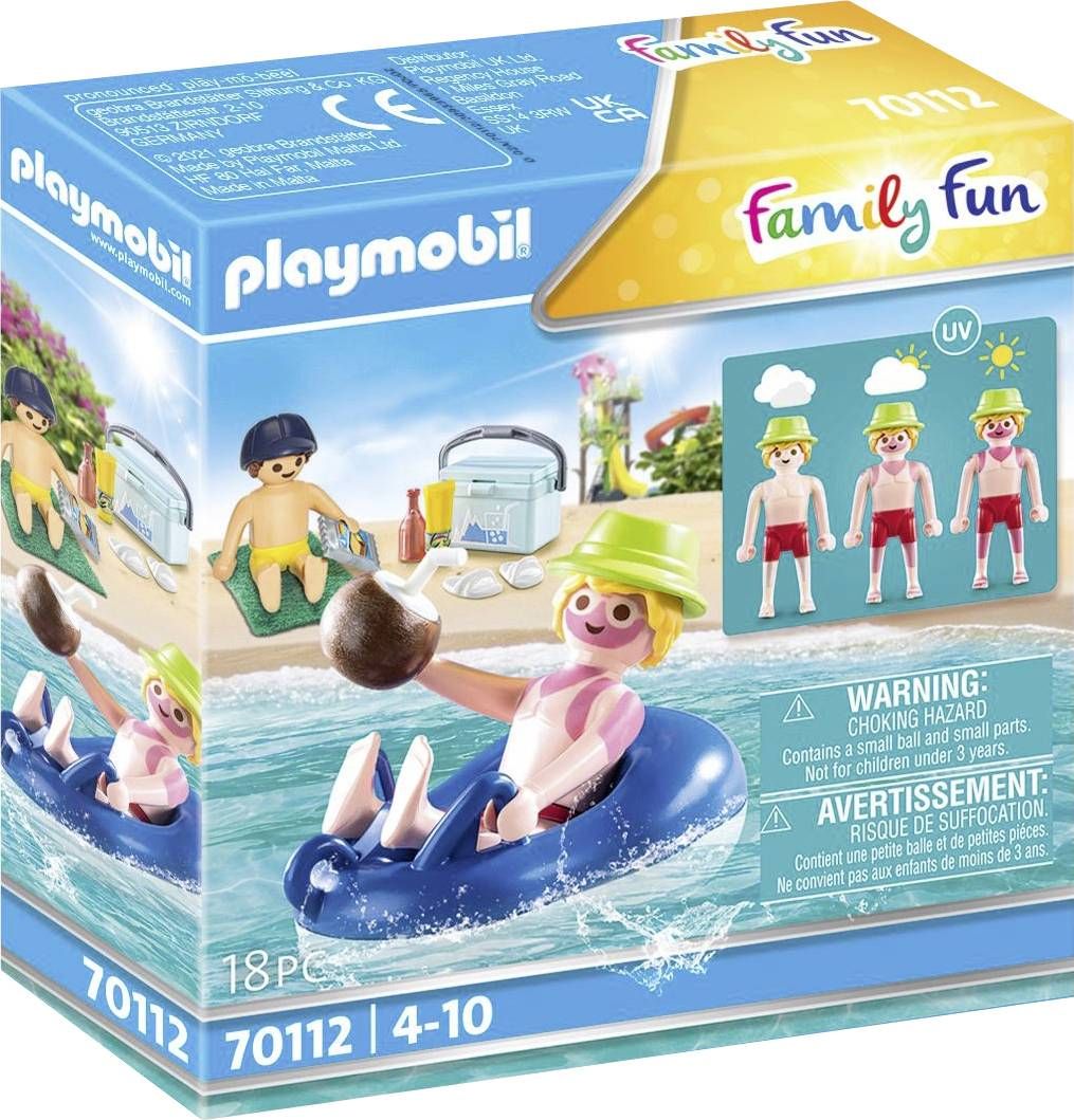 Playmobil Chłopiec z Oponą Do Pływania (70112)