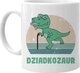 Koszulkowy Dziadkozaur - kubek na prezent dla dziadka