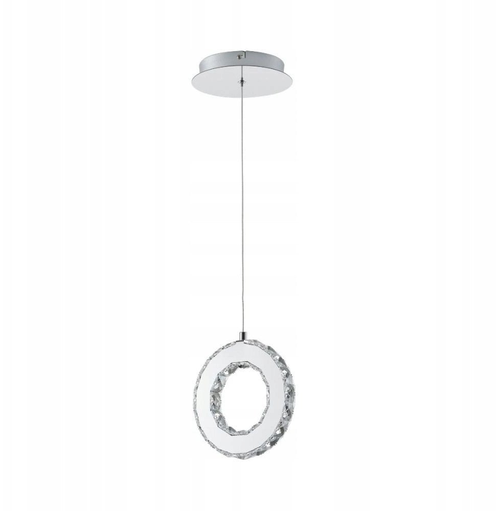Zuma Line Girona MD3713-1-3CT lampa wisząca zwis 1x10W LED 3000K 1100 lm srebrna