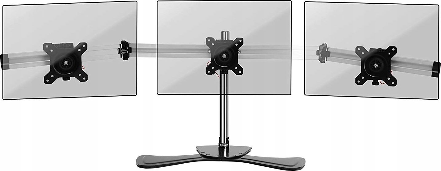 Duronic Stojak biurkowy na 3 monitory 15" - 24" DM753 (LK-NGDR-SHZX)