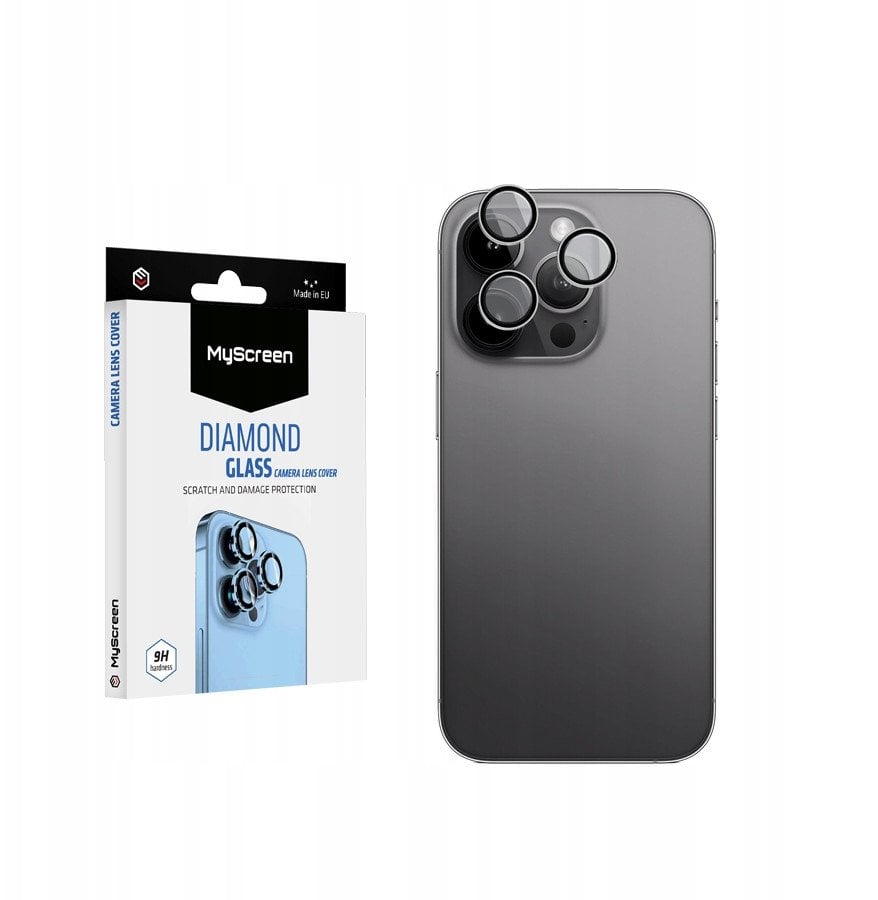 Szkło hartowane na tylne kamery Apple iPhone 17 Pro 6.3" MyScreen DIAMOND GLASS CAMERA LENS COVER