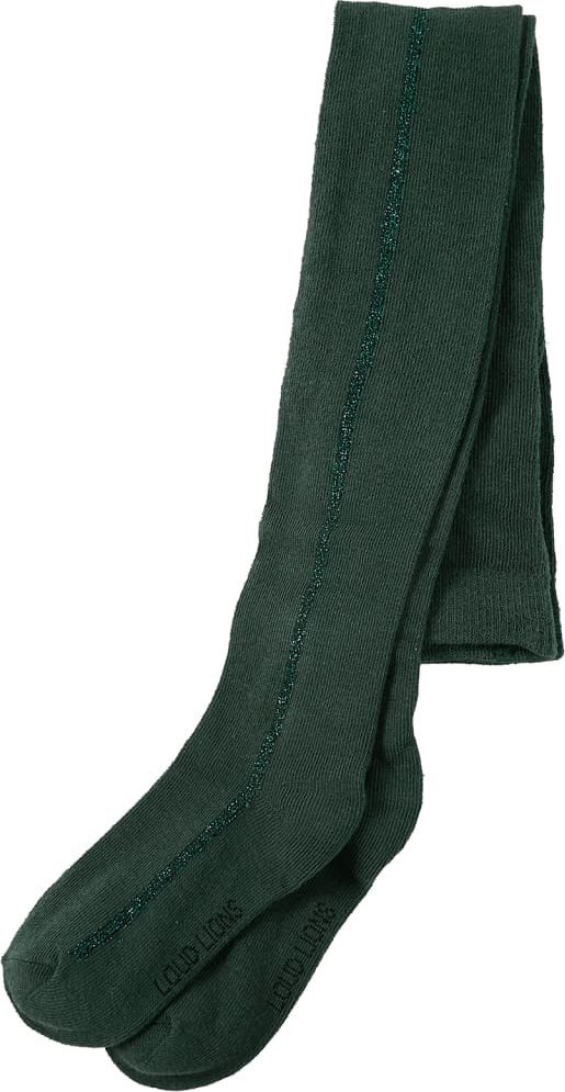 vidaXL Rajstopy dziecięce, ciemnozielone, 128