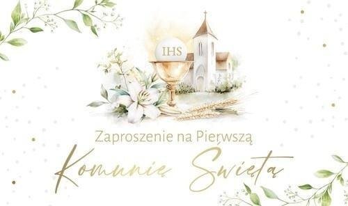 Zaproszenie Komunia (10szt)