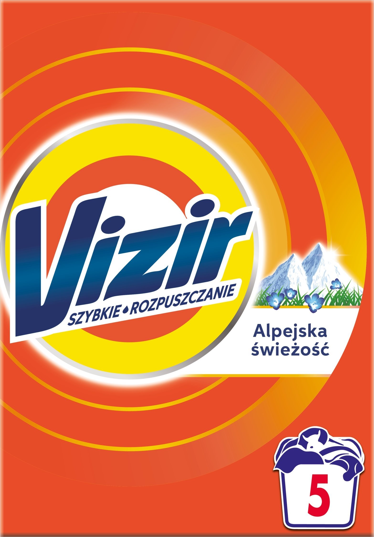 VIZIR Proszek Alpine Fresh 5W 275g