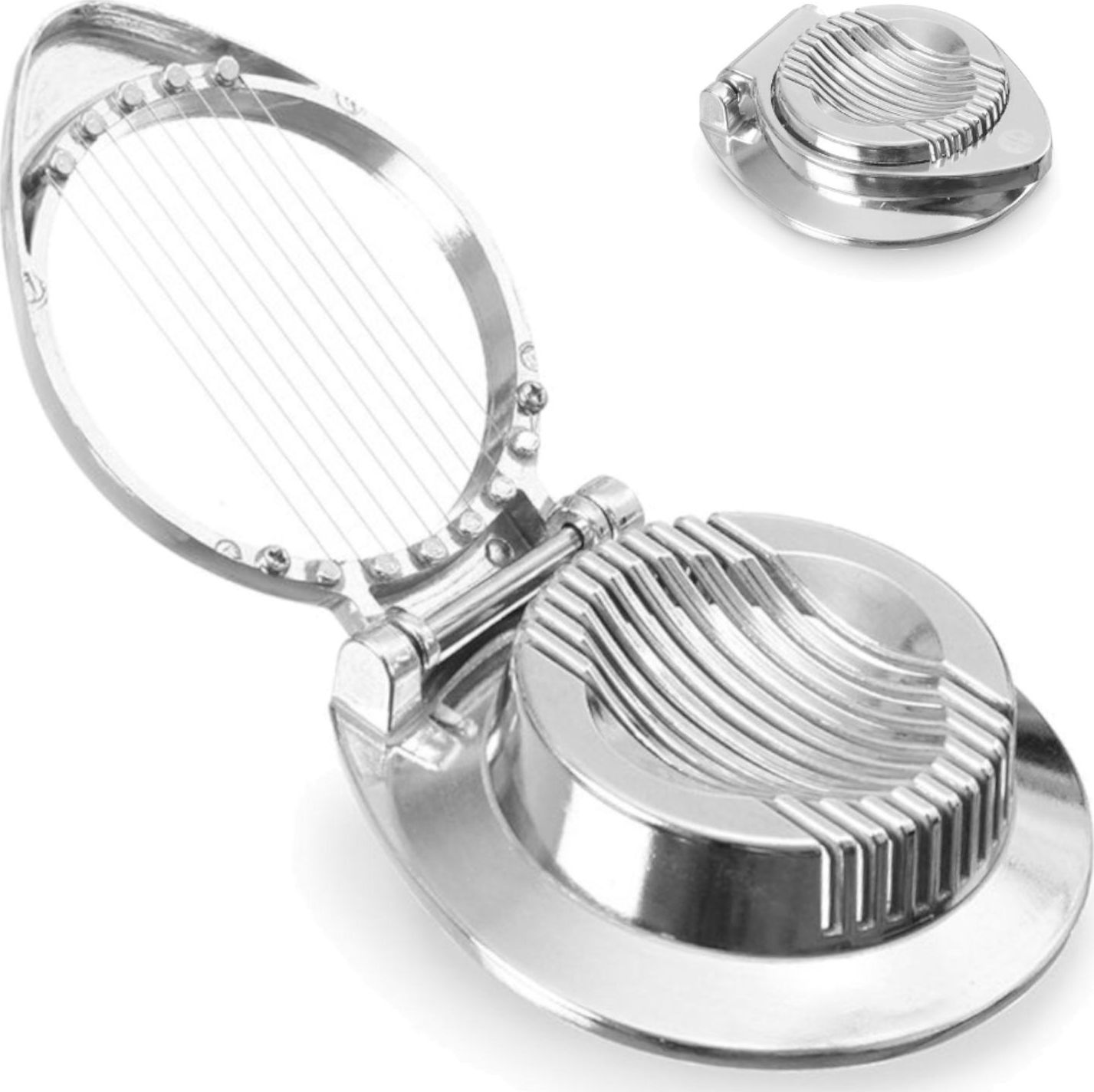 Hendi KRAJALNICA DO JAJEK Z ALUMINIUM, OWALNA 120X115MM BLISTER 570012