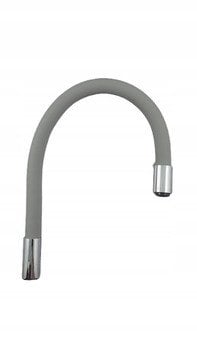 835-660-63 / KFA / AKCESORIA / WYLOT ELASTYCZNY DO BATERII KUCHENNEJ RUMBA, SZARY /