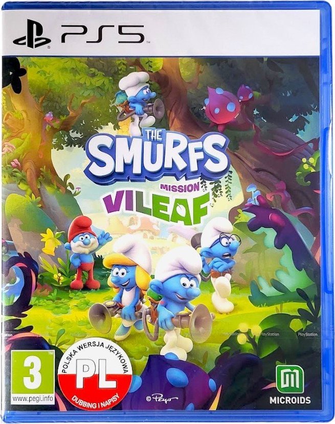 Gra Ps5 Smerfy: Misja Złoliść