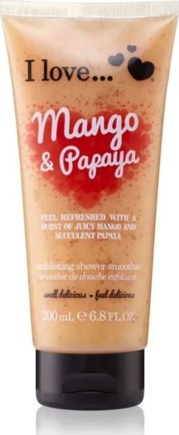 I love Exfoliating Shower Smoothie Mango & Papaya 200ml