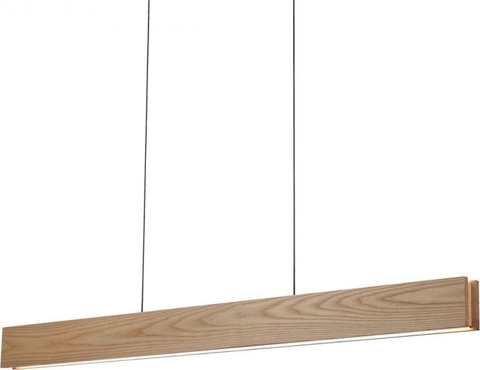 Lampa wisząca Azzardo Lampa wisząca brązowa AZzardo Laria Wood LED AZ2700