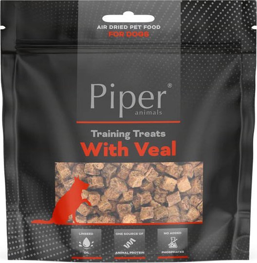 Piper Training Treats Przysmaki treningowe dla psa z cielęciną 130 g