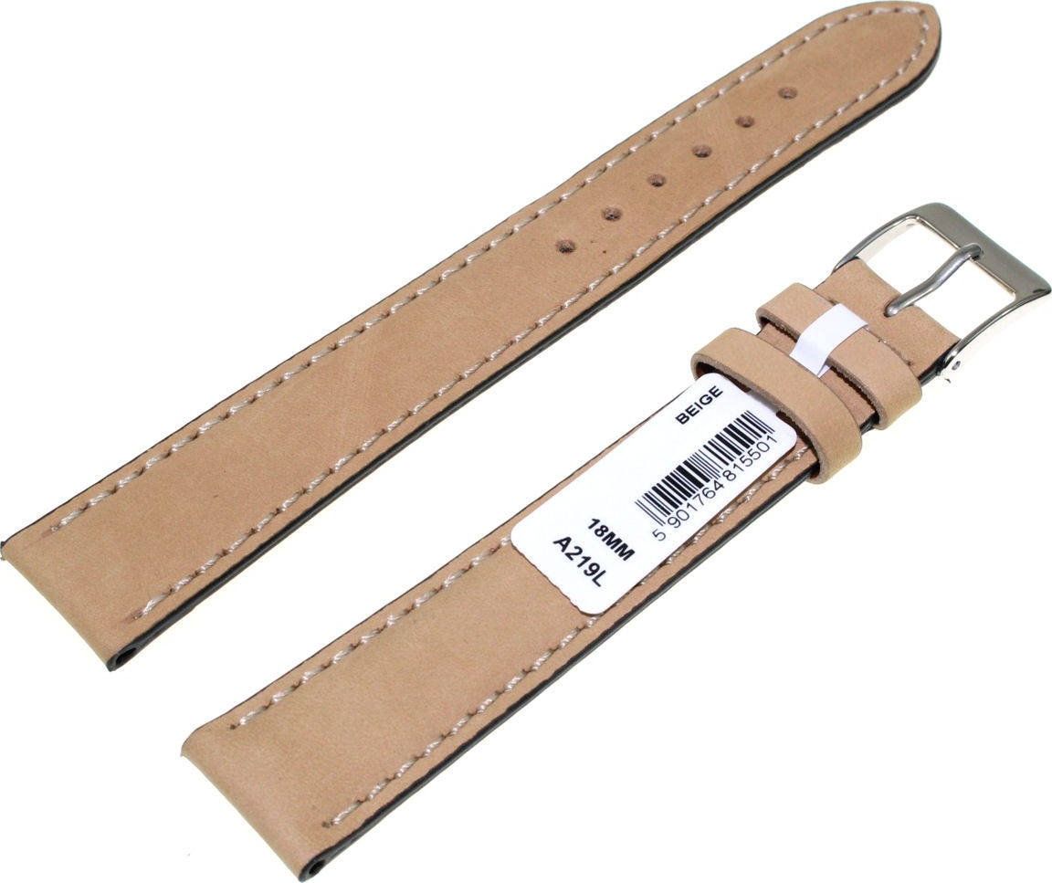 Chermond Skórzany pasek do zegarka 18 mm Chermond A219L.18 BE