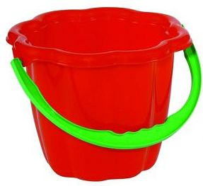 Bączek Wiaderko ciekawy kształt piaskownica plaża ogródek