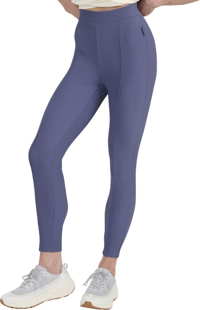 Legginsy damskie 4F CAS F237 fioletowe 4FWAW25TTIGF237 32S XS