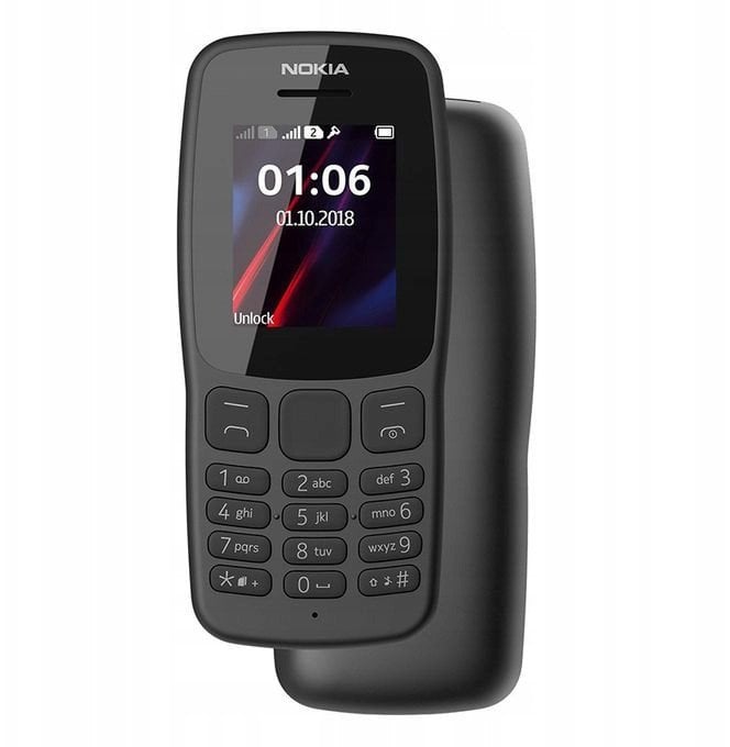 TELEFON GSM NOKIA 106 CZARNY