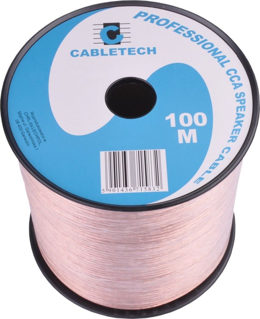 Przewód Cabletech Kabel gł. 2x2,50 - KAB0360