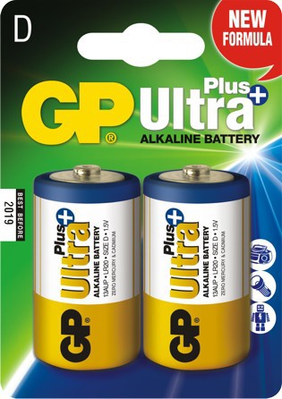 GP Bateria Ultra D / R20 2 szt.