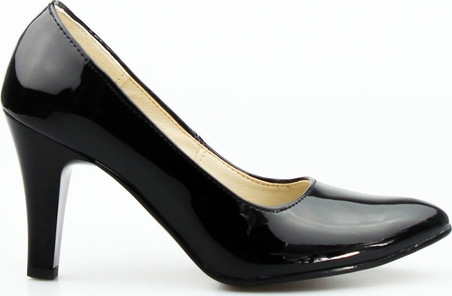 Basieńka Szpilki lakierowane czarne Basieńka-36