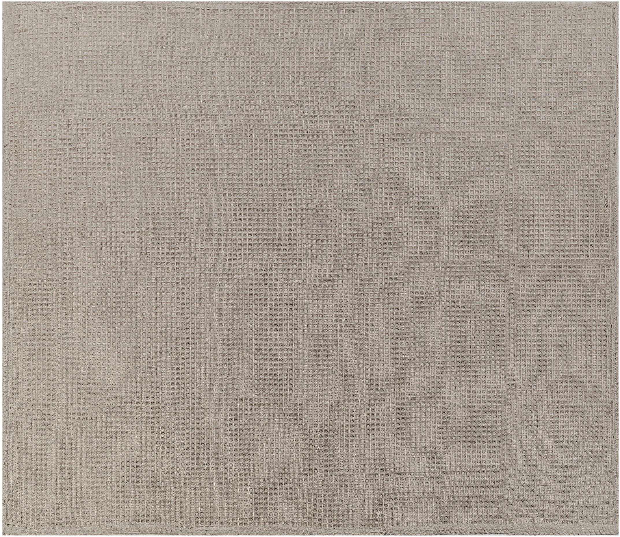 Narzuta na łóżko CHAGYL Bawełna 200 x 220 cm Beżowoszary