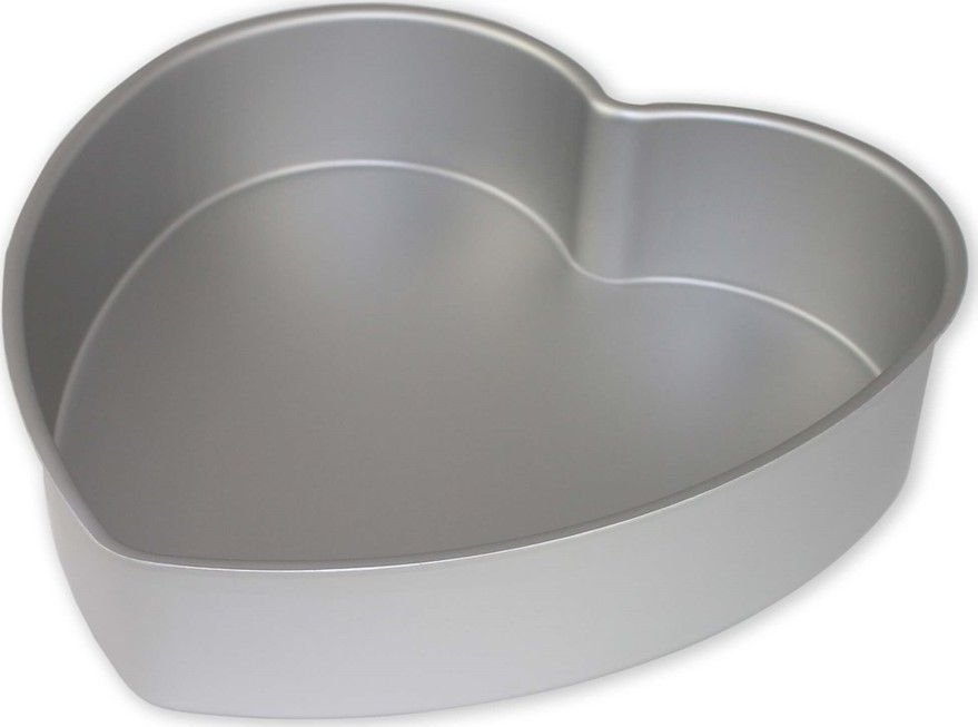 PME Głęboka forma do ciasta w kształcie serca 20 cm szary